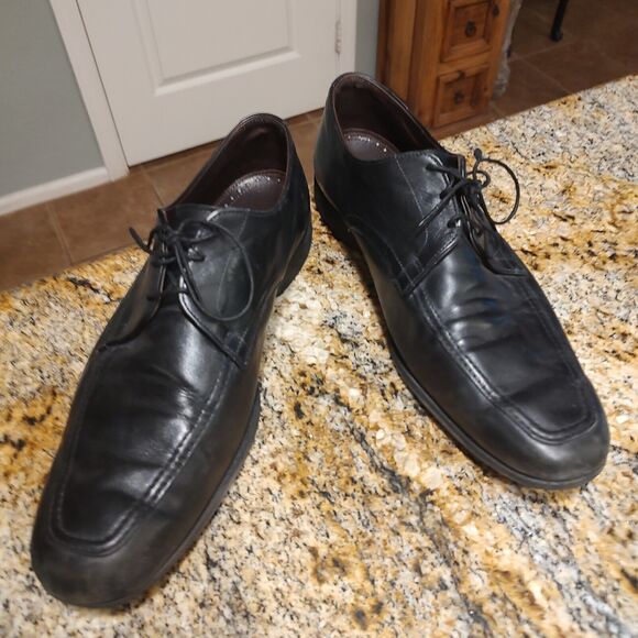Allen Edmonds Tribeca Dress Shoes Men\'s Size 12 Black Leather Lace Up main image 13